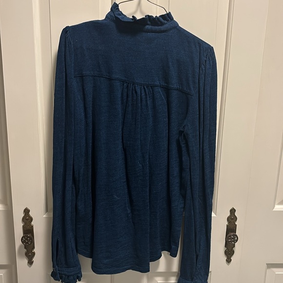 Boden Ruffle Henley - Picture 5 of 5